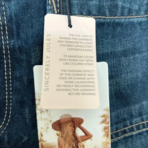 NWT Sincerely Jules Women’s Super High Rise Jeans Size 9/29 - Picture 8 of 16